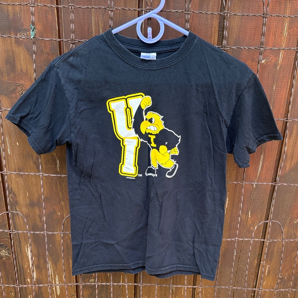 Vintage Iowa Hawkeyes t shirt.